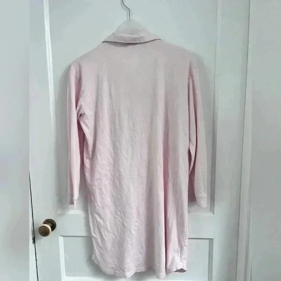 COTN Collection Nightgown Long Sleeve Pink Lounger - Picture 3 of 3
